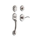 Kwikset Austin Handleset with Austin Lever - Deadbolt Keyed One Side - featuring SmartKey, Satin KWS-800AUHXAUL-15-SMT-CP